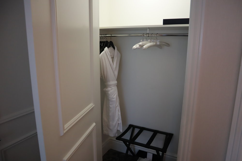 St. Regis Toronto – Two-bedroom suite guest bedroom closet