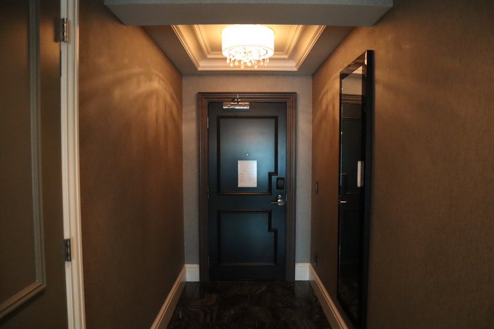 St. Regis Toronto – Two-bedroom suite entryway