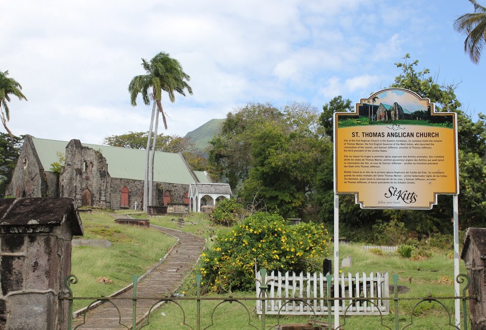 St. Thomas Anglican Church, one of many churches dotted around the island