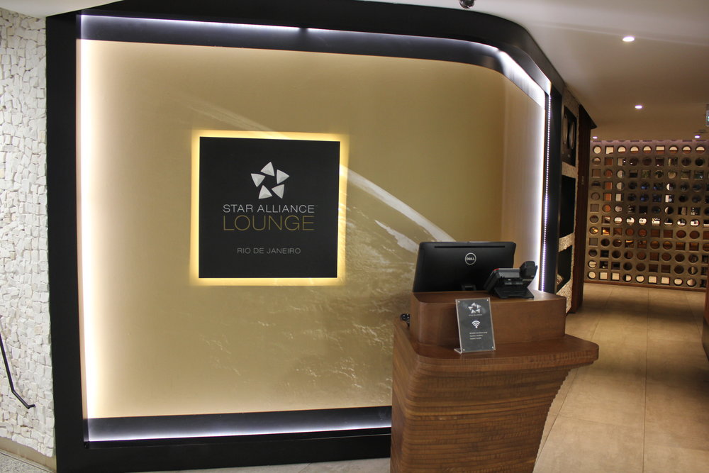 Star Alliance Lounge Rio de Janeiro – Entrance