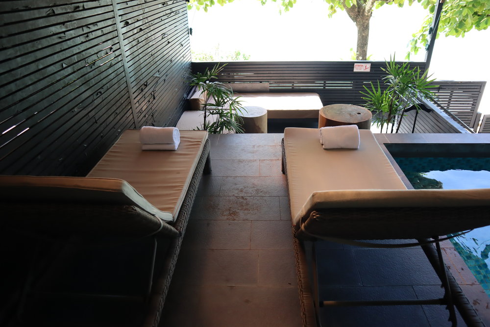 The Andaman Langkawi – Executive Pool Suite patio