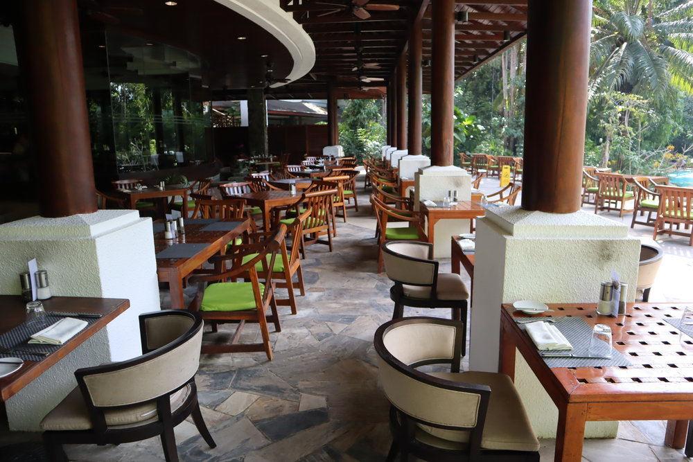 The Andaman Langkawi – The Restaurant outdoor seating