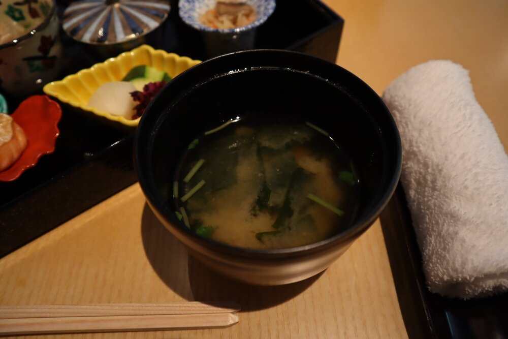 The Ritz-Carlton, Kyoto – Japanese breakfast miso soup