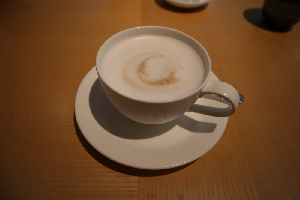 The Ritz-Carlton, Kyoto – Japanese breakfast cappuccino