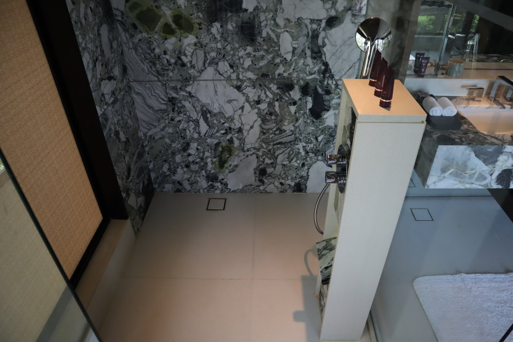 The Ritz-Carlton, Langkawi – Rainforest Junior Suite shower