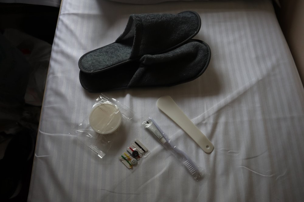 Trans-Siberian Railway First Class – Amenity kit contents