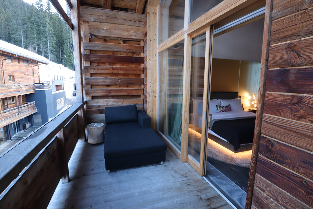 W Verbier – Sublime Suite balcony