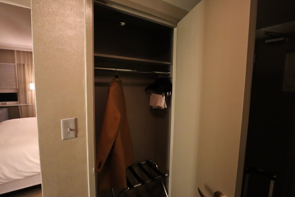 Westin Nova Scotian – Corner Room closet