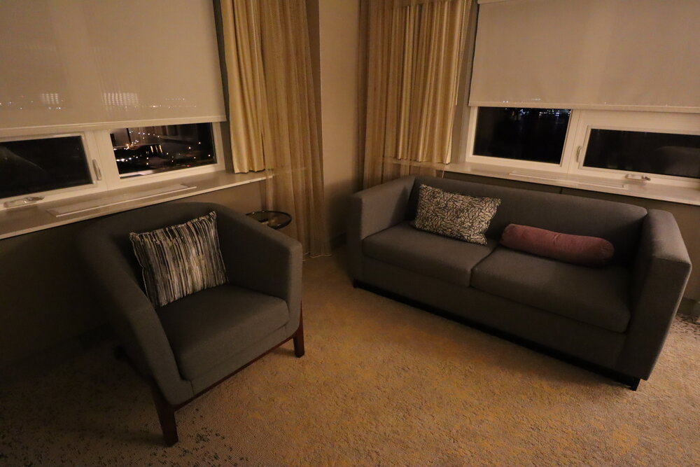 Westin Nova Scotian – Corner Room sitting area