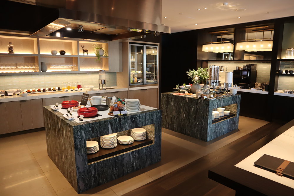 Westin Perth – Executive Lounge breakfast spread