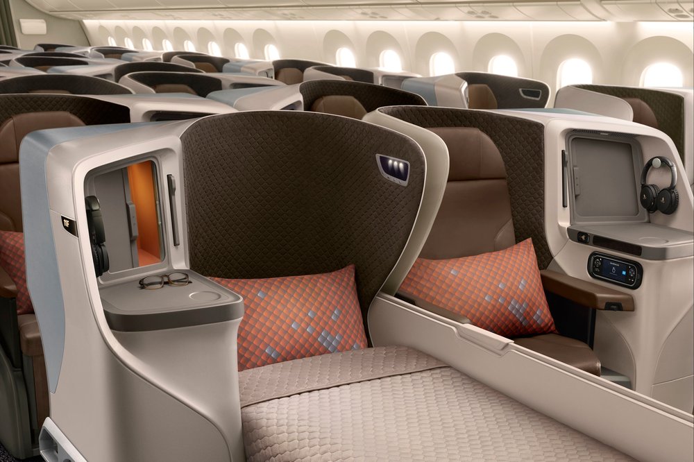 Singapore Airlines 787-10 business class