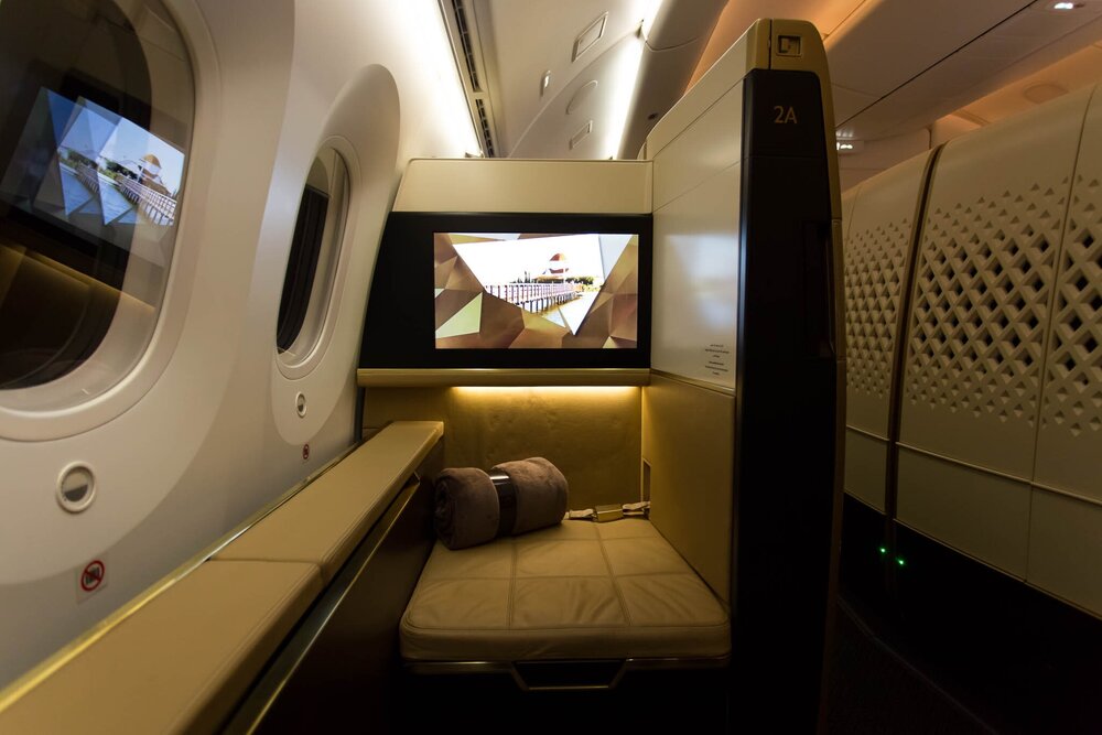 Etihad Airways 787 First Class