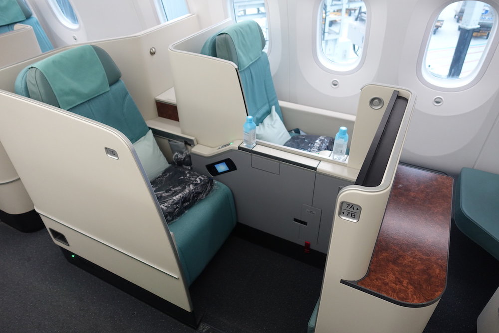 Korean Air 787 First Class