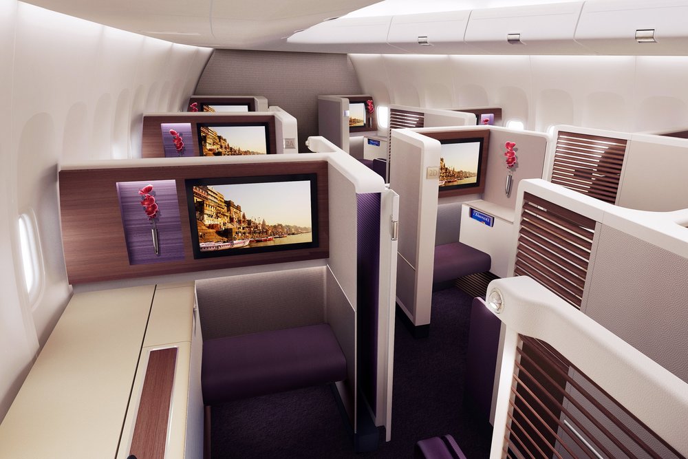 Thai Airways 747 First Class