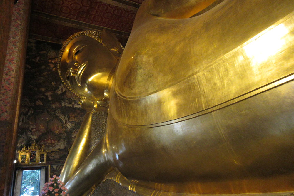 The Reclining Buddha at Wat Pho