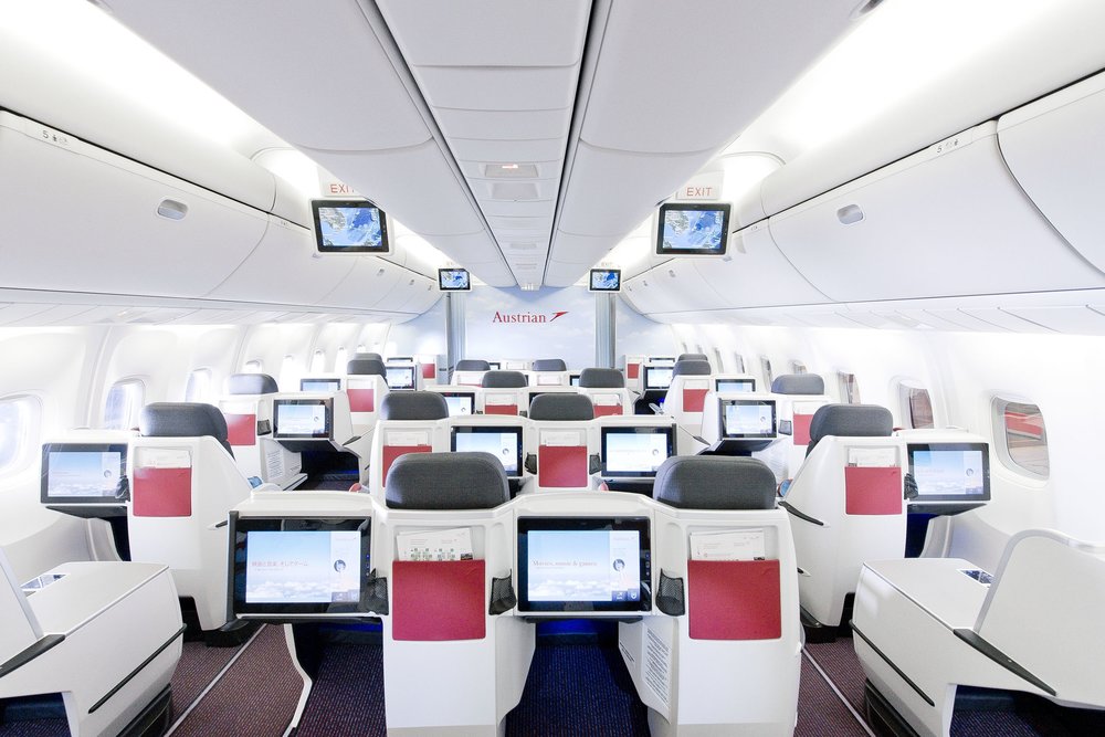 Austrian Airlines Business Class