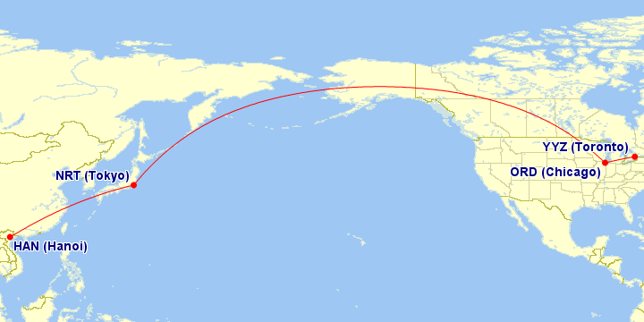 Hanoi-to-Toronto