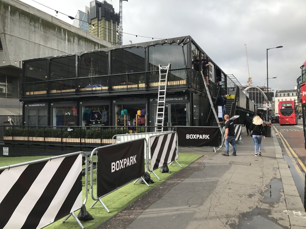 East London – Boxpark Shoreditch