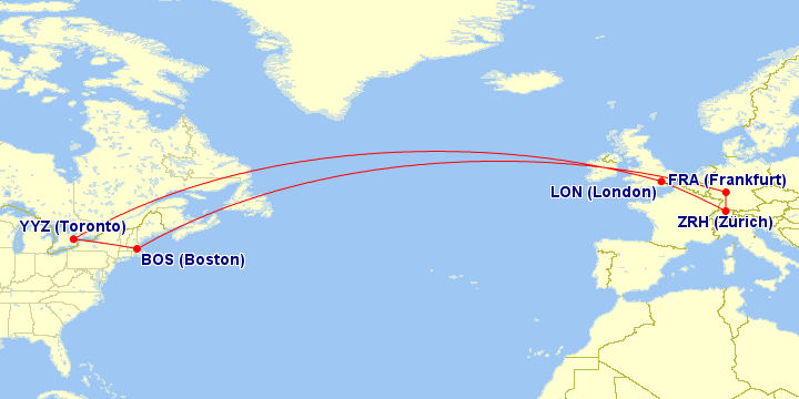 London-Trip-Route-Map