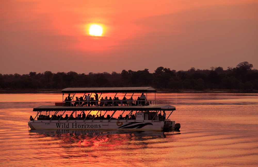 Victoria Falls – Zambezi sunset cruise