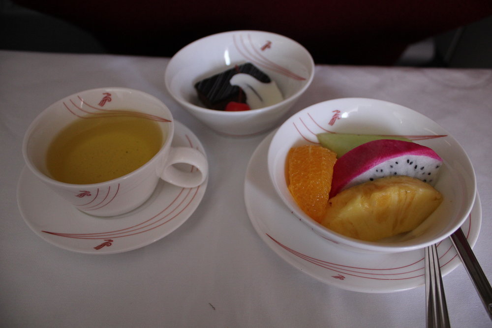 Shenzhen Airlines business class – Dessert