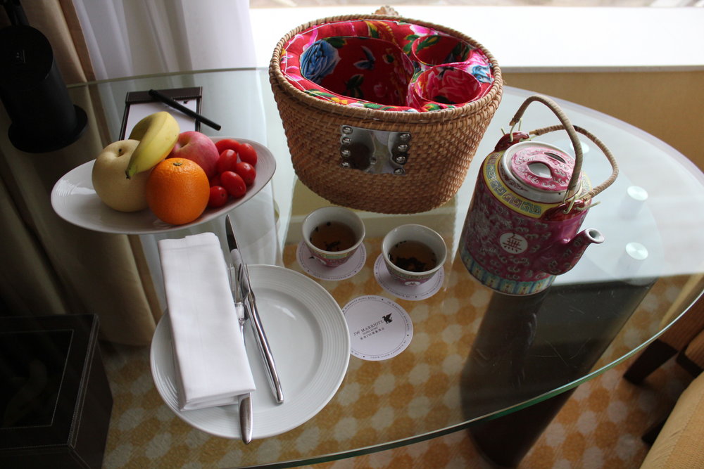 JW Marriott Hong Kong – Welcome amenity