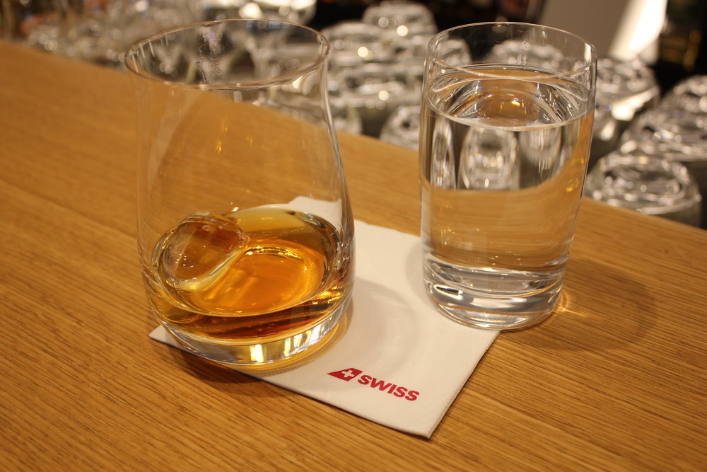 Swiss Senator Lounge Zurich – Amrut Cask Strength