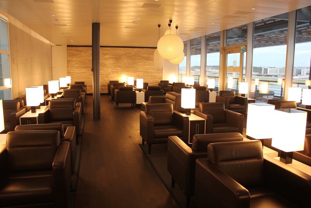 Swiss Business Lounge Zurich – Seating area