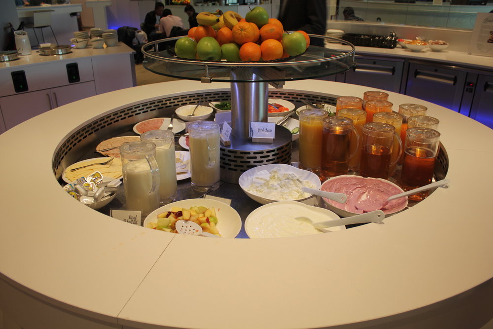 The Loft by Brussels Airlines – Food spread