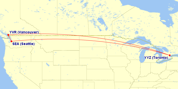 Easter in Seattle Toronto to Seattle to Vancouver on Air Canada | Prince of Travel | Travel Talk