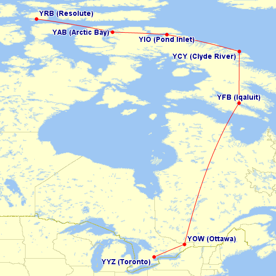 Aeroplan Redemption Canadian North| Prince of Travel | Miles &amp; Points