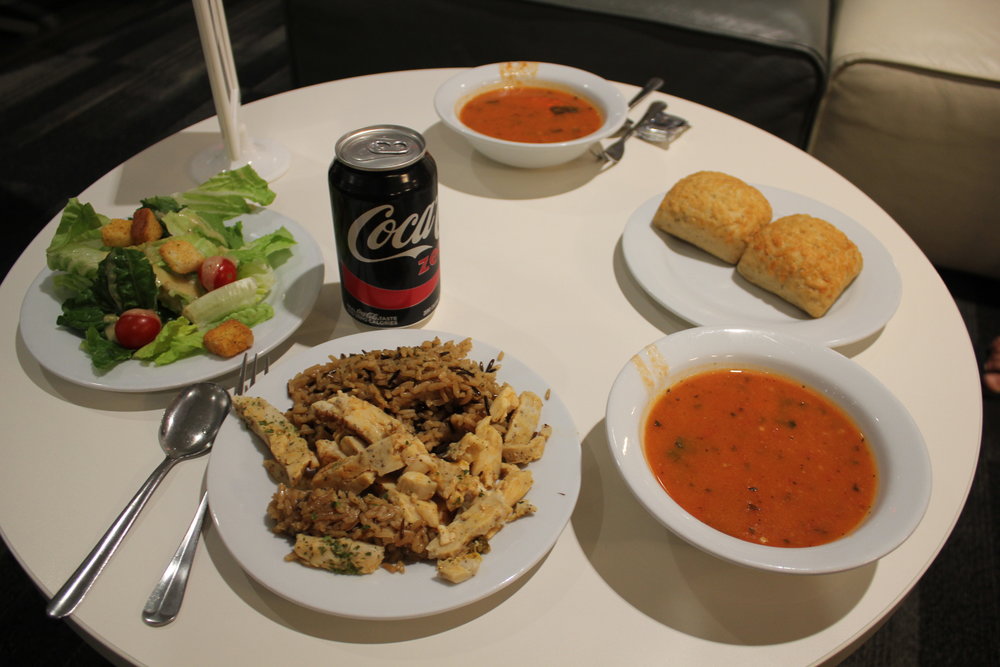 Avianca Lounge Miami – Dinner