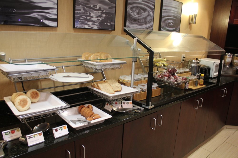 SpringHill Suites Charlotte Airport – Breakfast selection