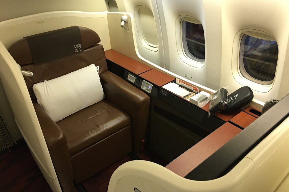 Japan Airlines First Class… maybe?