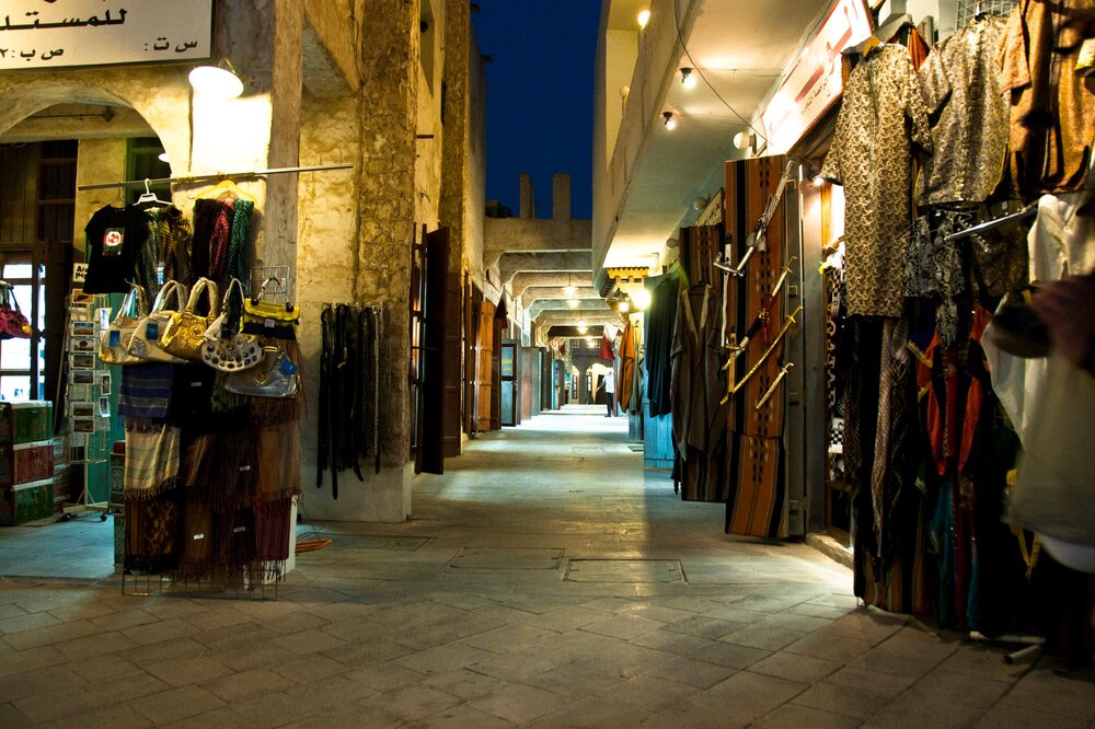 Souq Waqif by night