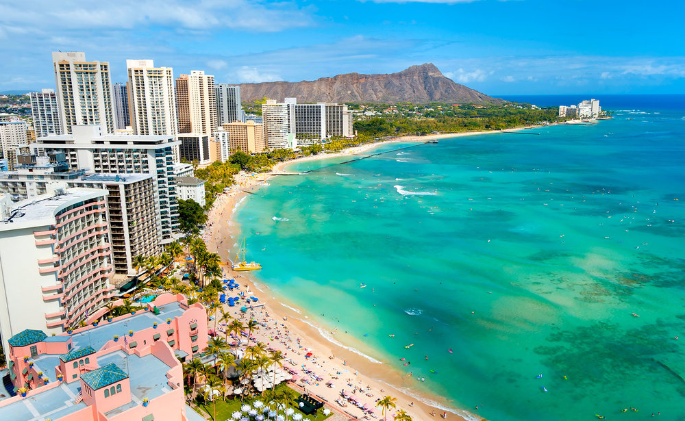 Waikiki Beach, Hawaii