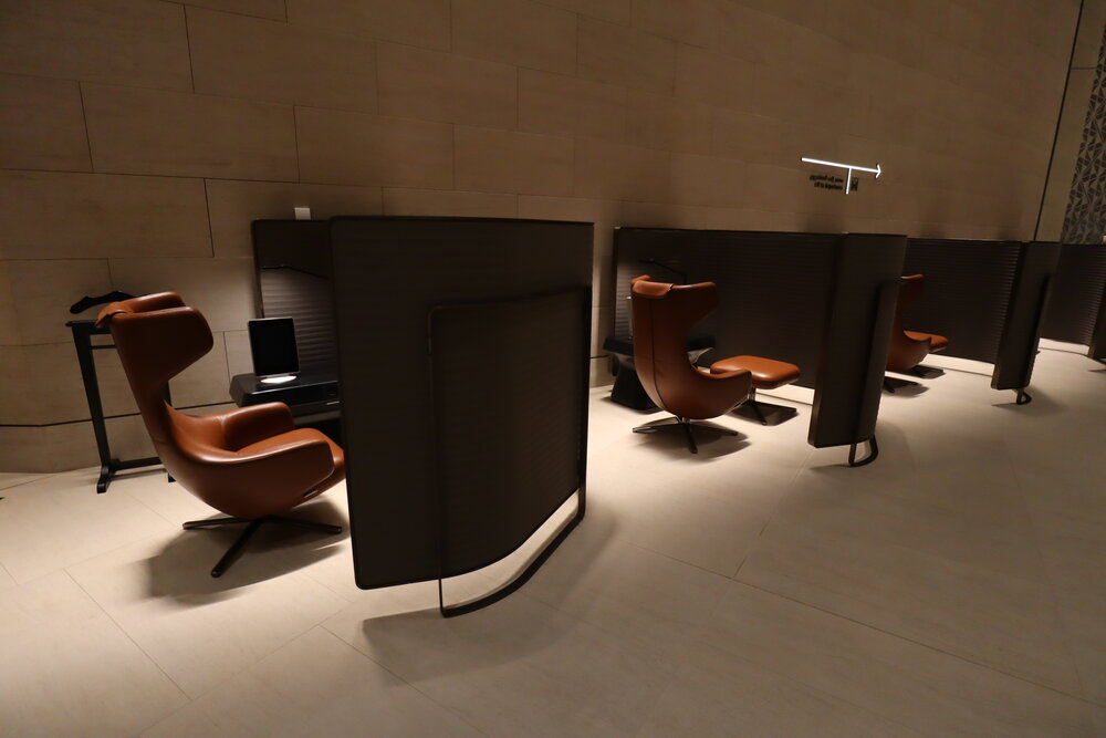 Qatar Airways Al Safwa First Class Lounge Doha – Seating area