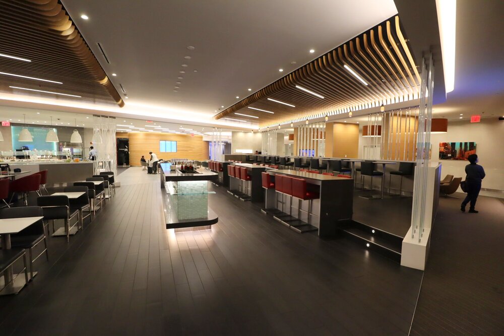 American Airlines Flagship Lounge New York JFK – Seating area