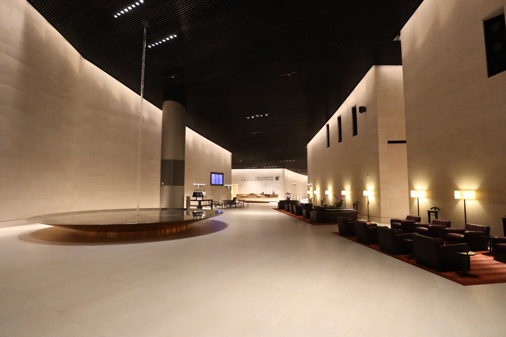 Qatar Airways Al Safwa First Class Lounge Doha – Seating area