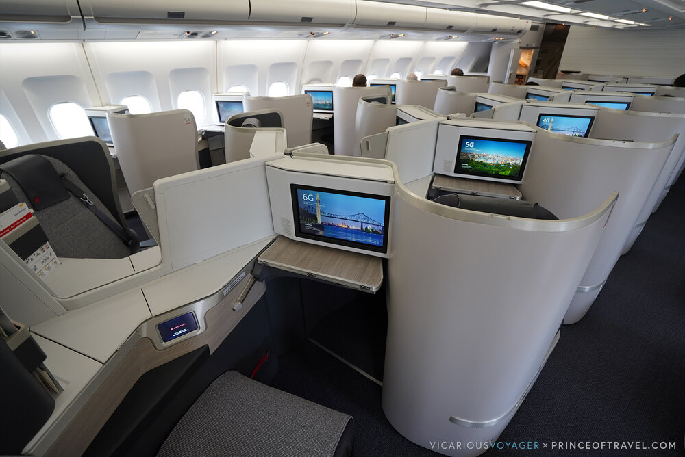 Air Canada A330 new business class – Cabin