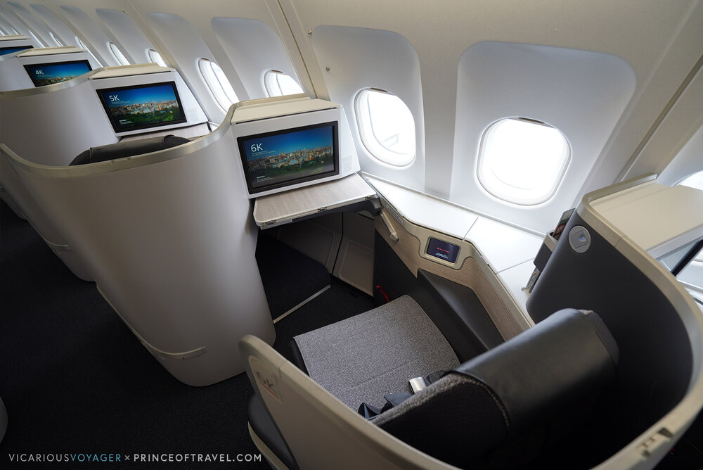 Air Canada A330 new business class – Seat 6K