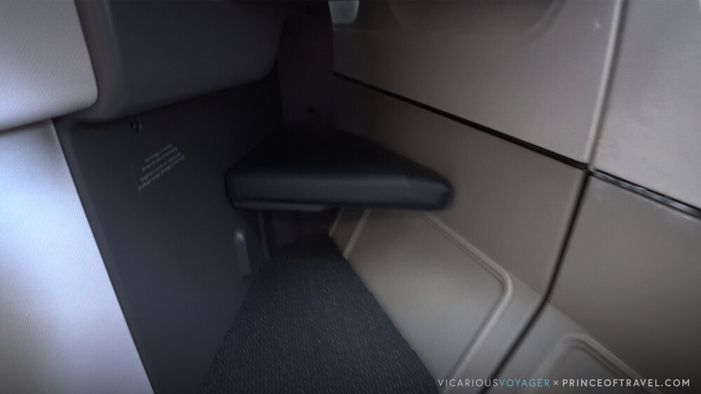 Air Canada A330 new business class – Footwell