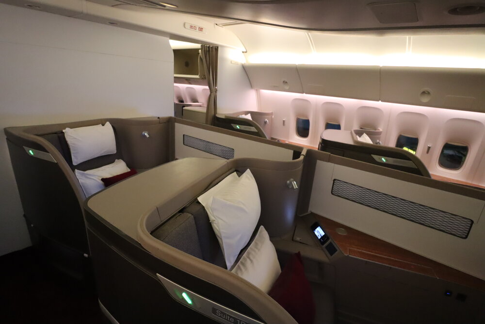 Cathay Pacific First Class – Cabin