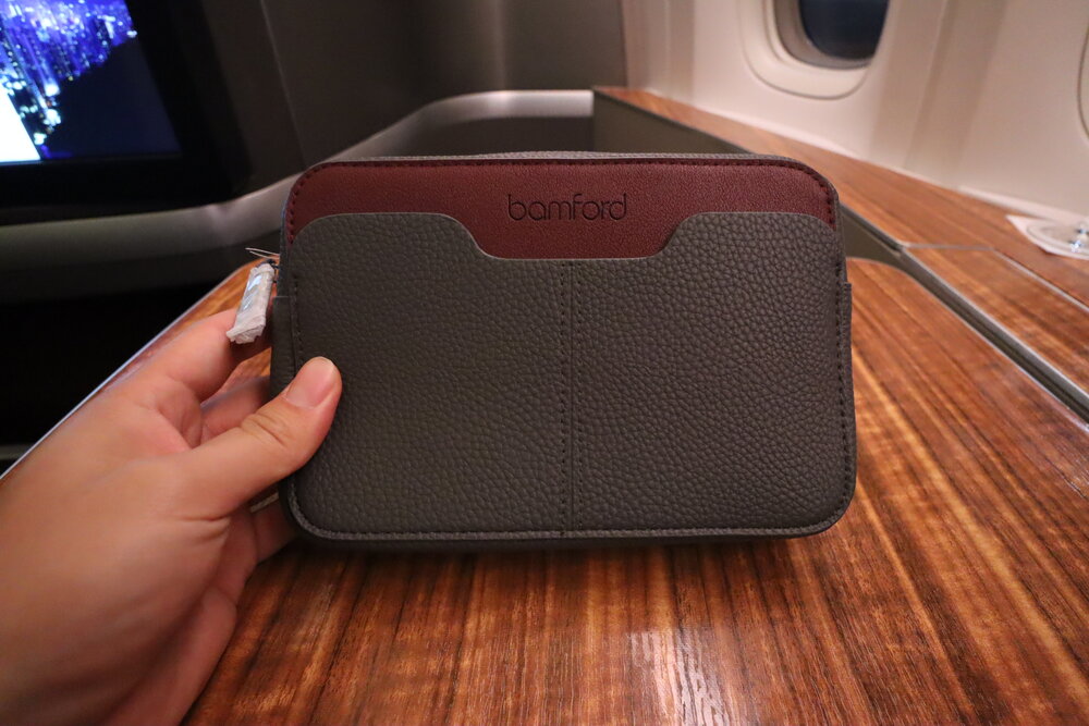 Cathay Pacific First Class – Male amenity kit