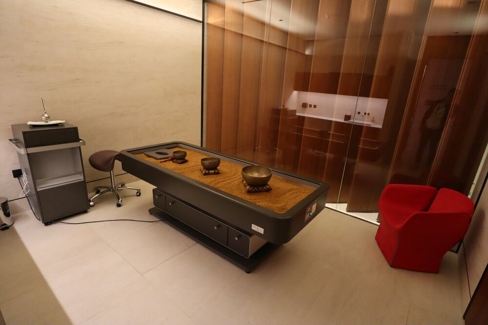 Qatar Airways Al Safwa First Class Lounge Doha – Treatment rooms