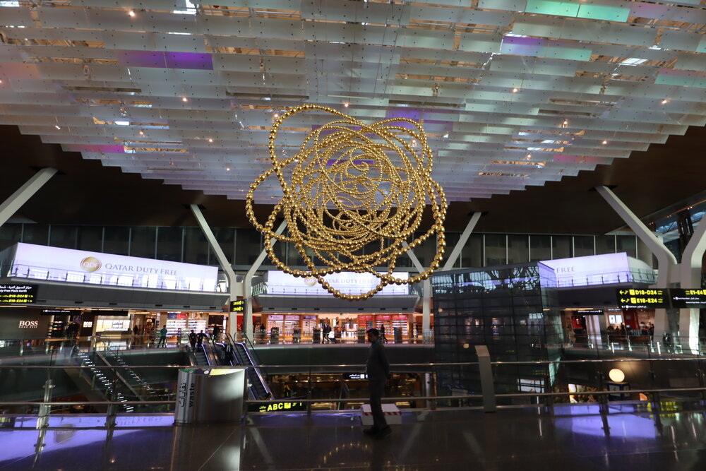 Doha International Airport – Departures hall