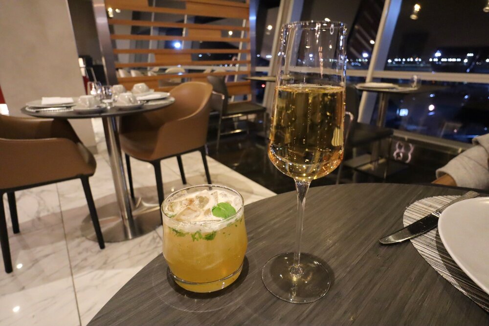 American Airlines Flagship First Dining New York JFK – Drinks