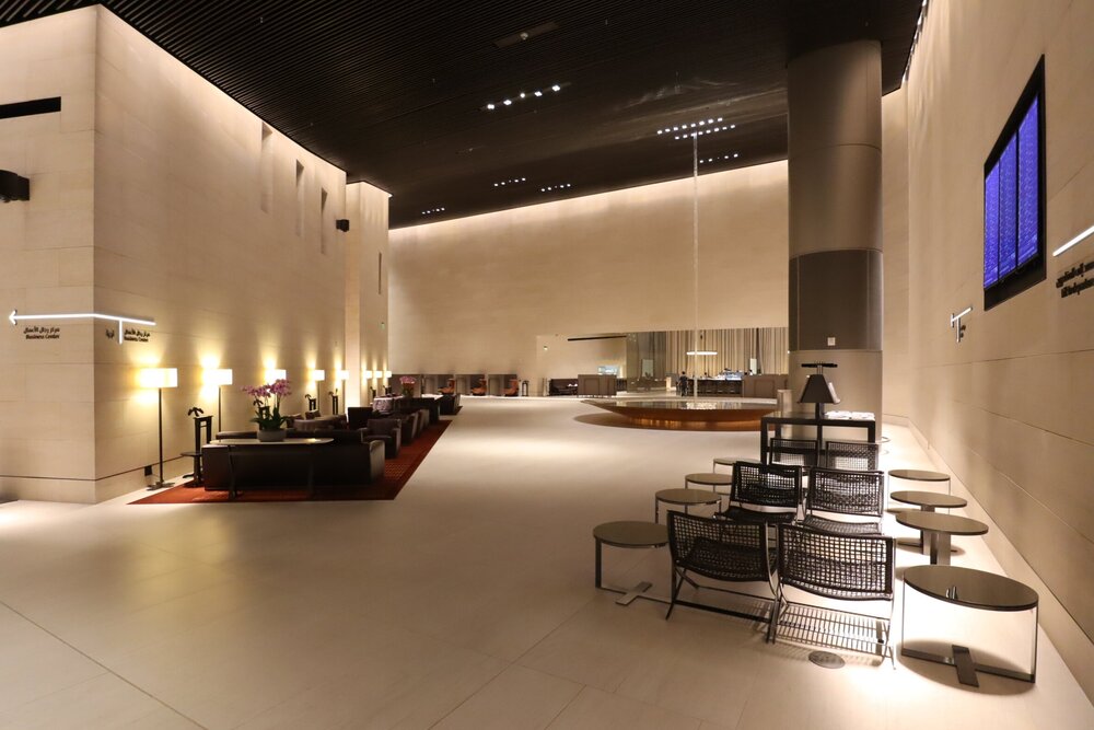 Qatar Airways Al Safwa First Class Lounge Doha – Seating area