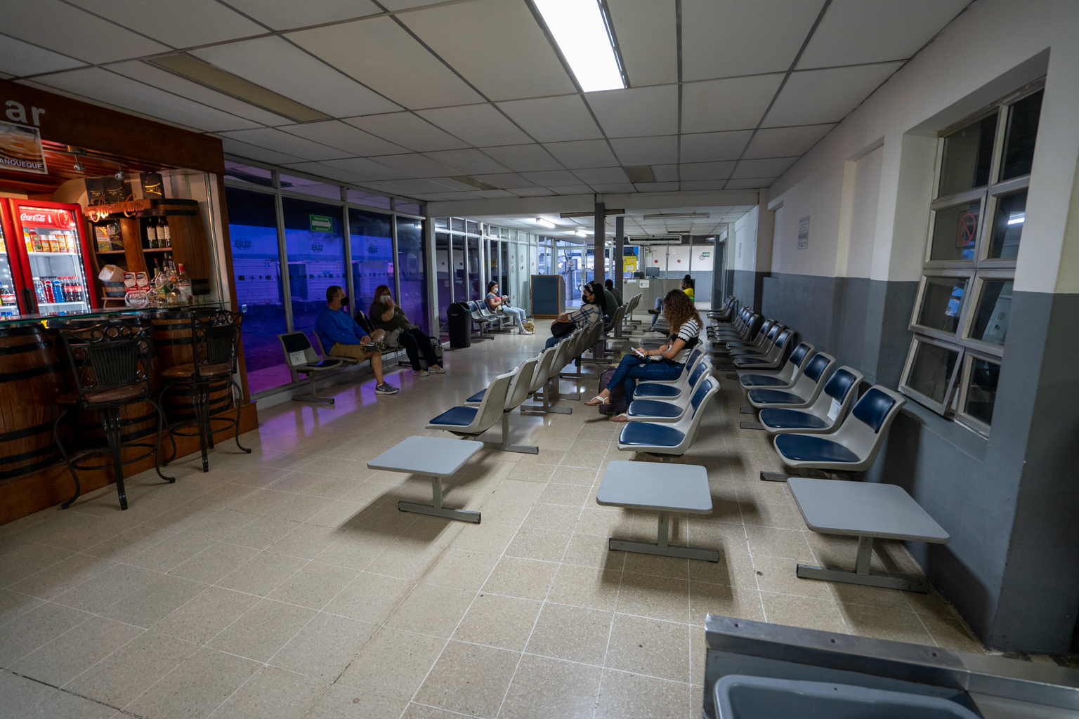 Domestic terminal waiting area