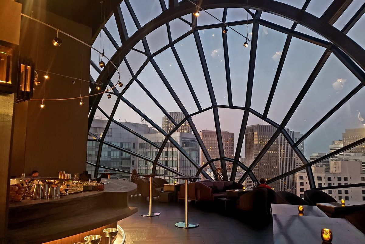 San Francisco Marriott Marquis – Rooftop bar